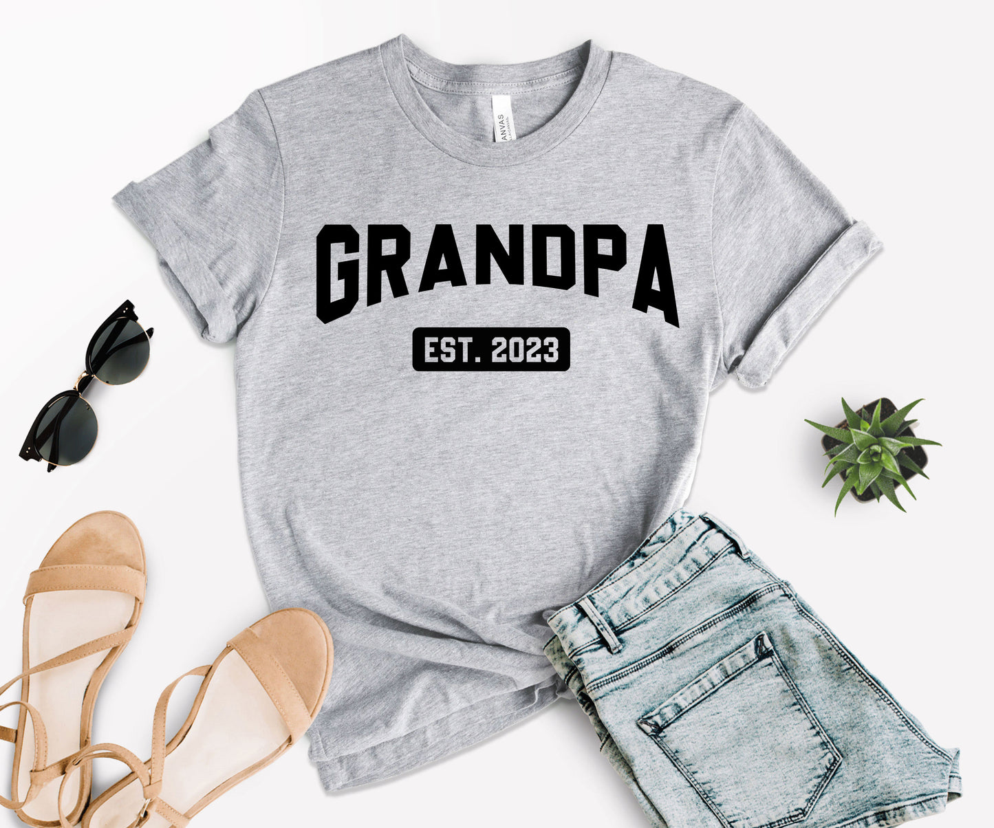 Grandpa Est Shirt, Custom Grandpa Shirt, Grandpa Shirt-newamarketing