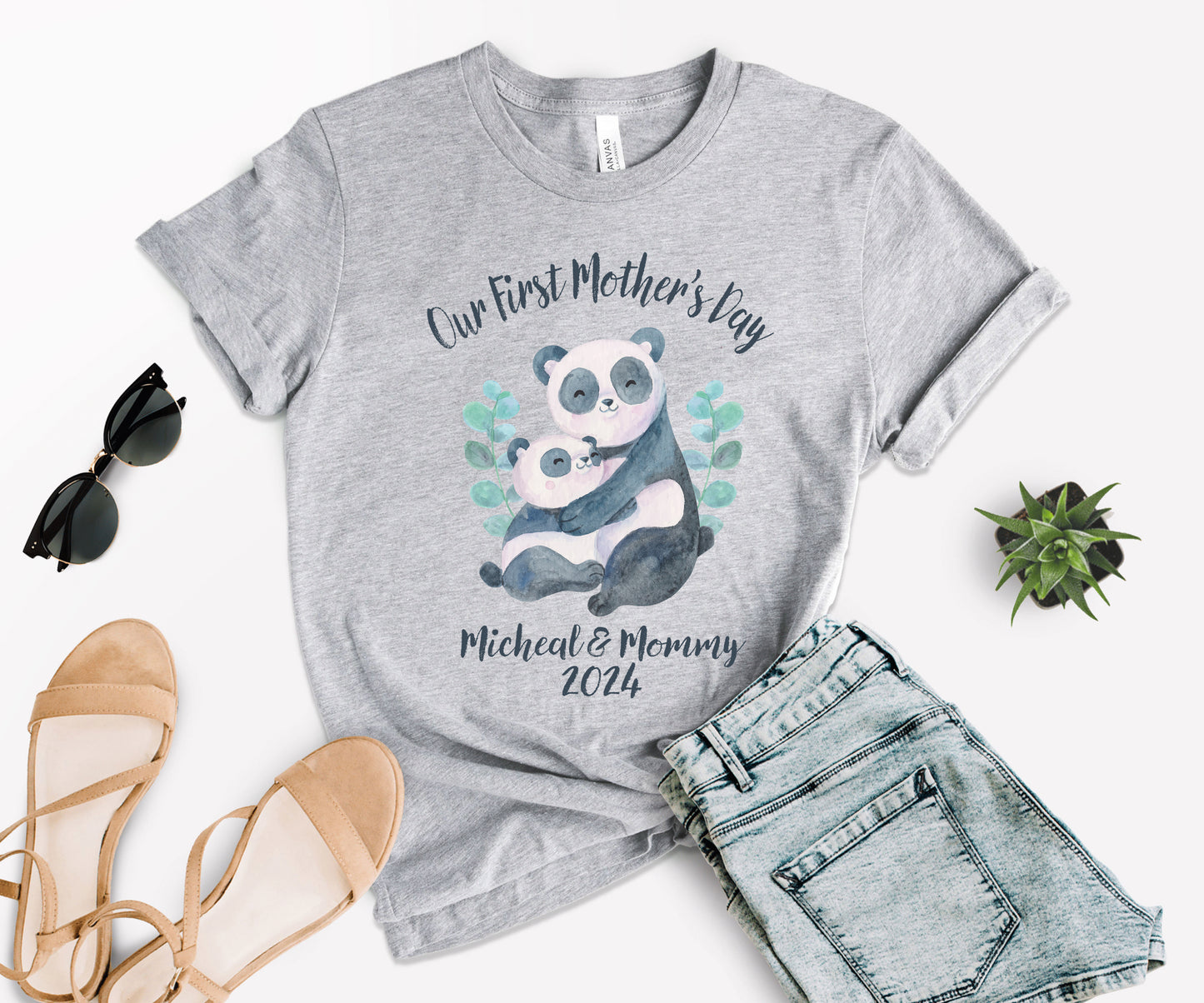 First Mother's Day Shirt, Custom Mothers Day Shirt, Mothers Day Matching Shirt-newamarketing