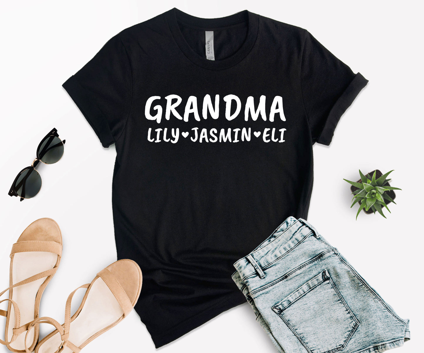 Custom Grandma Shirts, Grandma Shirts, Personalized Grandma Shirts-newamarketing