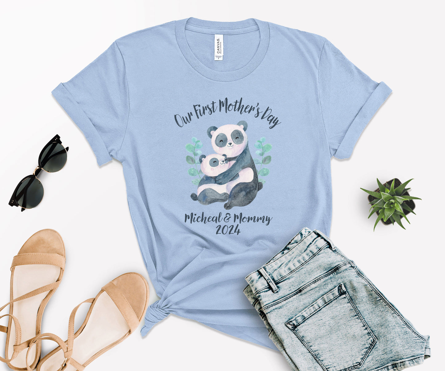 First Mother's Day Shirt, Custom Mothers Day Shirt, Mothers Day Matching Shirt-newamarketing