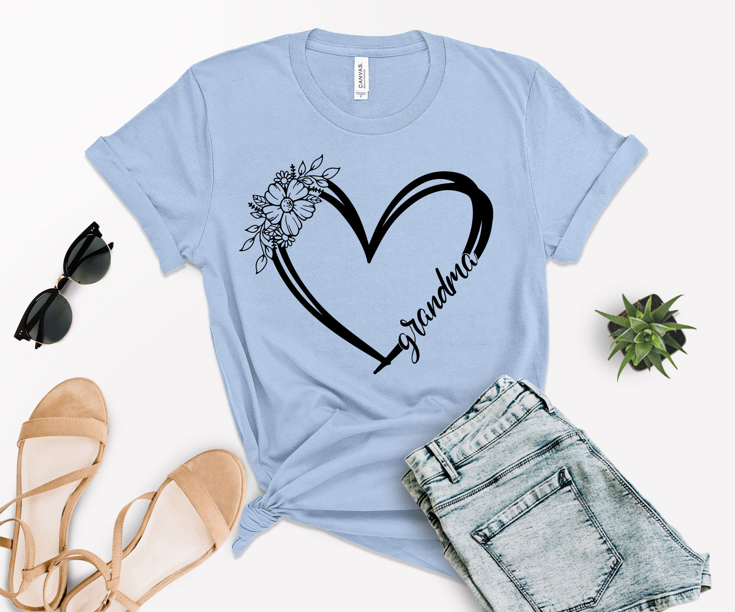 Custom Text Heart Line Shirt, Mom Heart Line Shirt, Personalized Mom Shirt-newamarketing