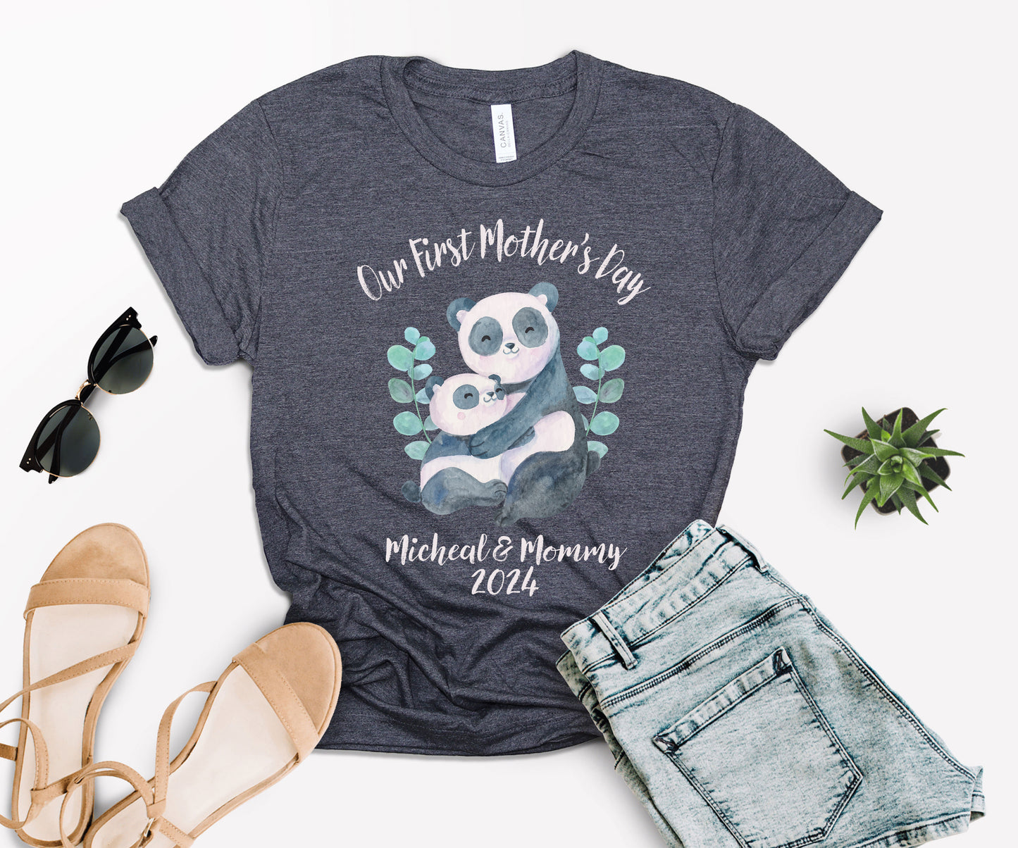 First Mother's Day Shirt, Custom Mothers Day Shirt, Mothers Day Matching Shirt-newamarketing