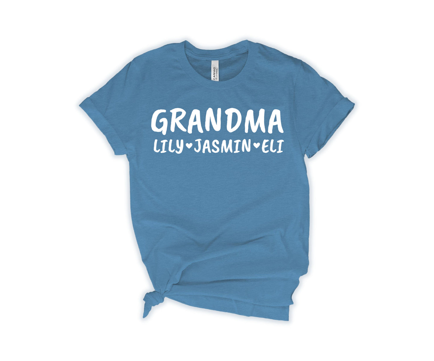 Custom Grandma Shirts, Grandma Shirts, Personalized Grandma Shirts-newamarketing