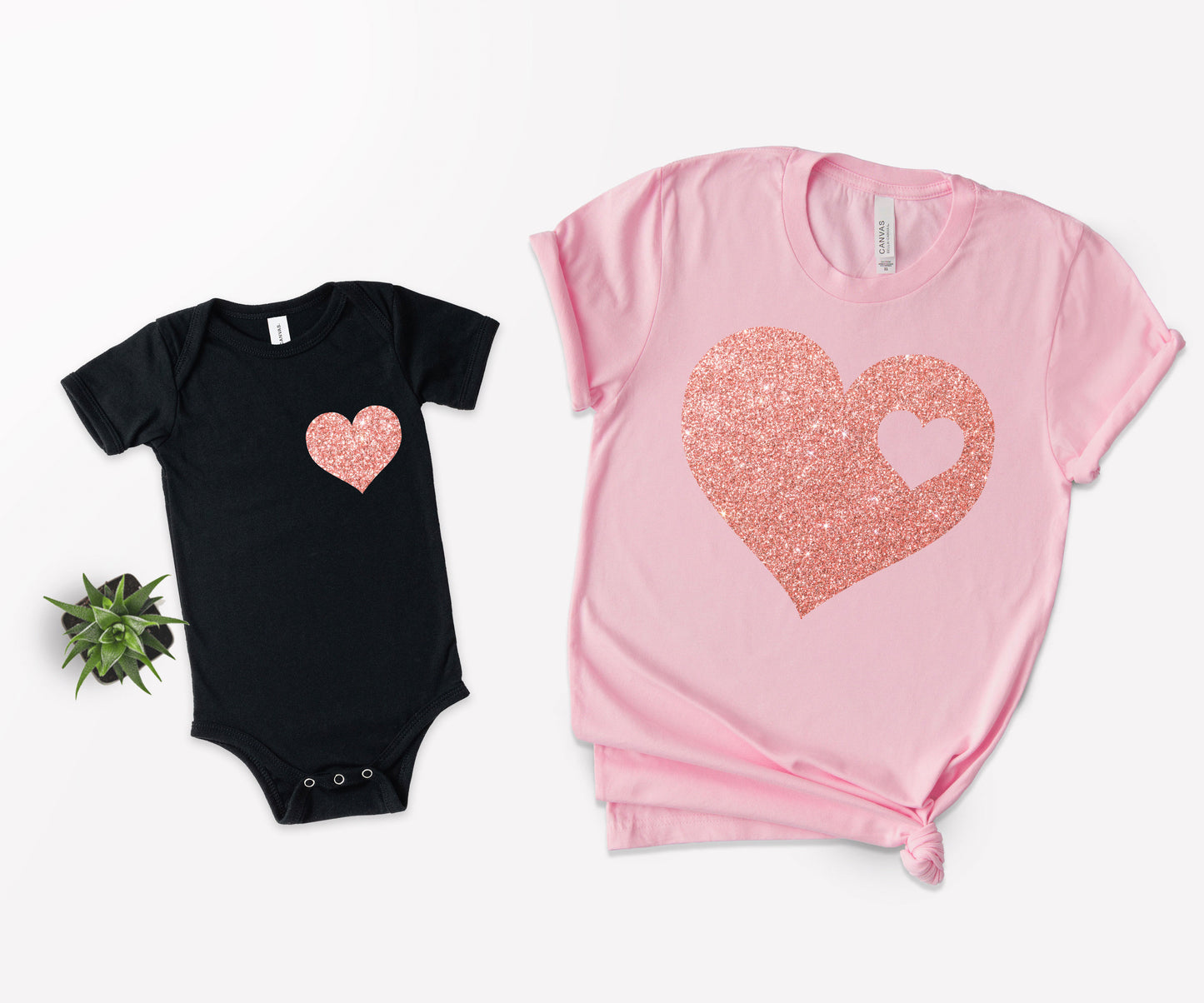 Mommy And Me T-Shirts, Mommy And Me Mother's day Shirts, Mom and Me Valentine Shirts-newamarketing