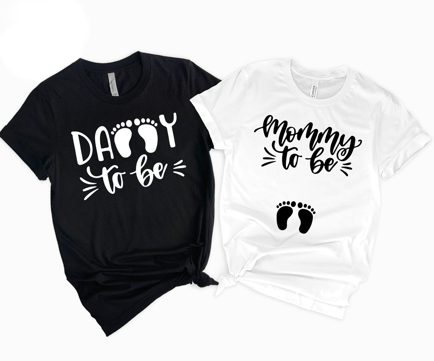 Mommy to Be and Daddy to Be Shirts, Mommy and Daddy Matching Shirts, New Parents Shirts-newamarketing