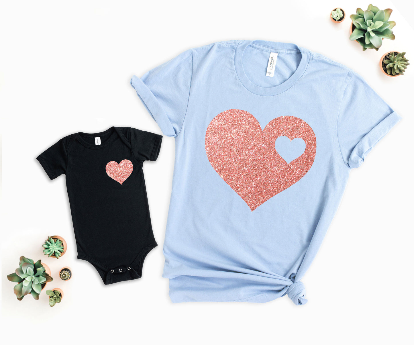 Mommy And Me T-Shirts, Mommy And Me Mother's day Shirts, Mom and Me Valentine Shirts-newamarketing