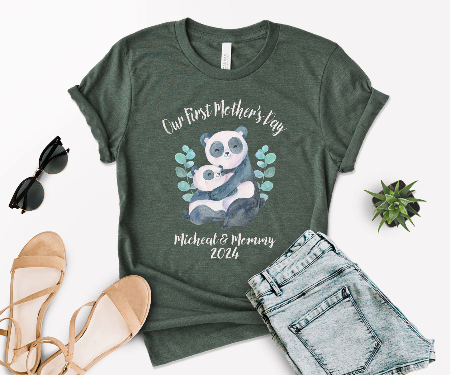 First Mother's Day Shirt, Custom Mothers Day Shirt, Mothers Day Matching Shirt-newamarketing