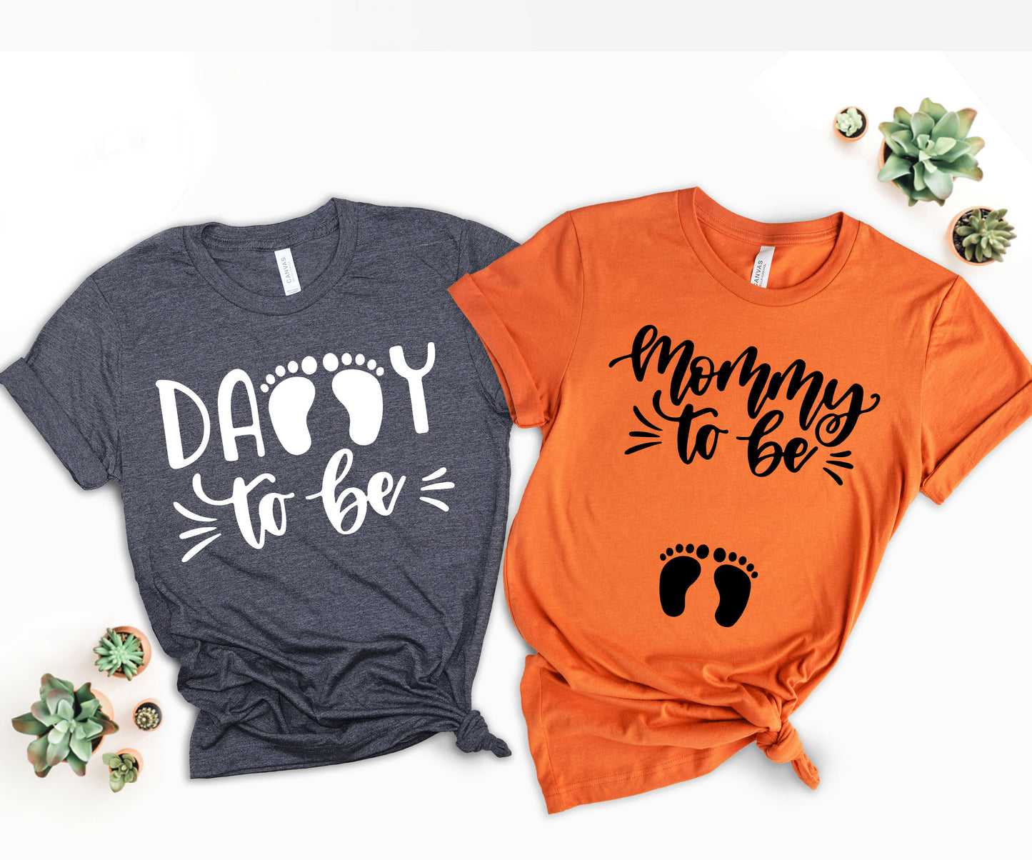 Mommy to Be and Daddy to Be Shirts, Mommy and Daddy Matching Shirts, New Parents Shirts-newamarketing