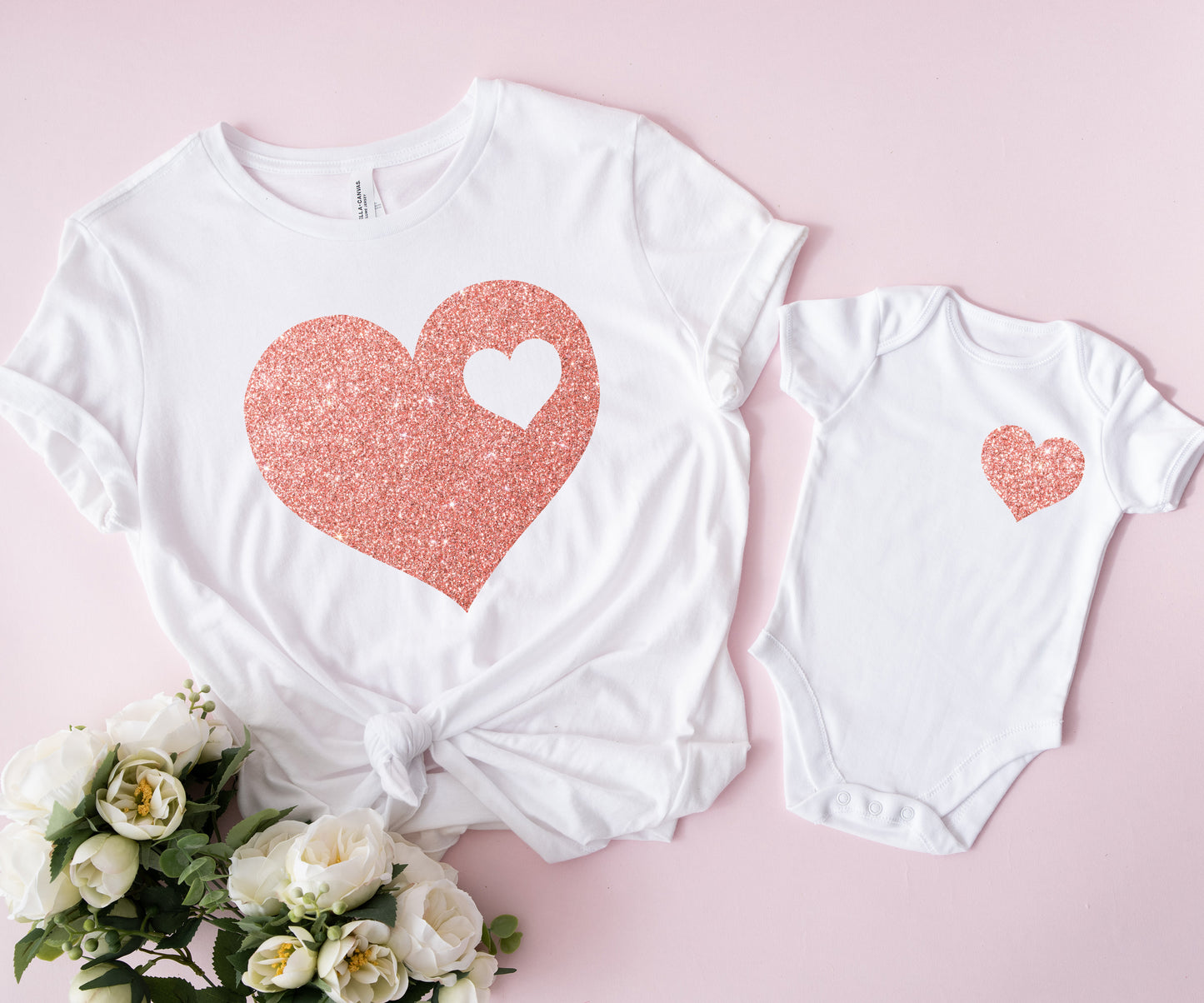 Mommy And Me T-Shirts, Mommy And Me Mother's day Shirts, Mom and Me Valentine Shirts-newamarketing
