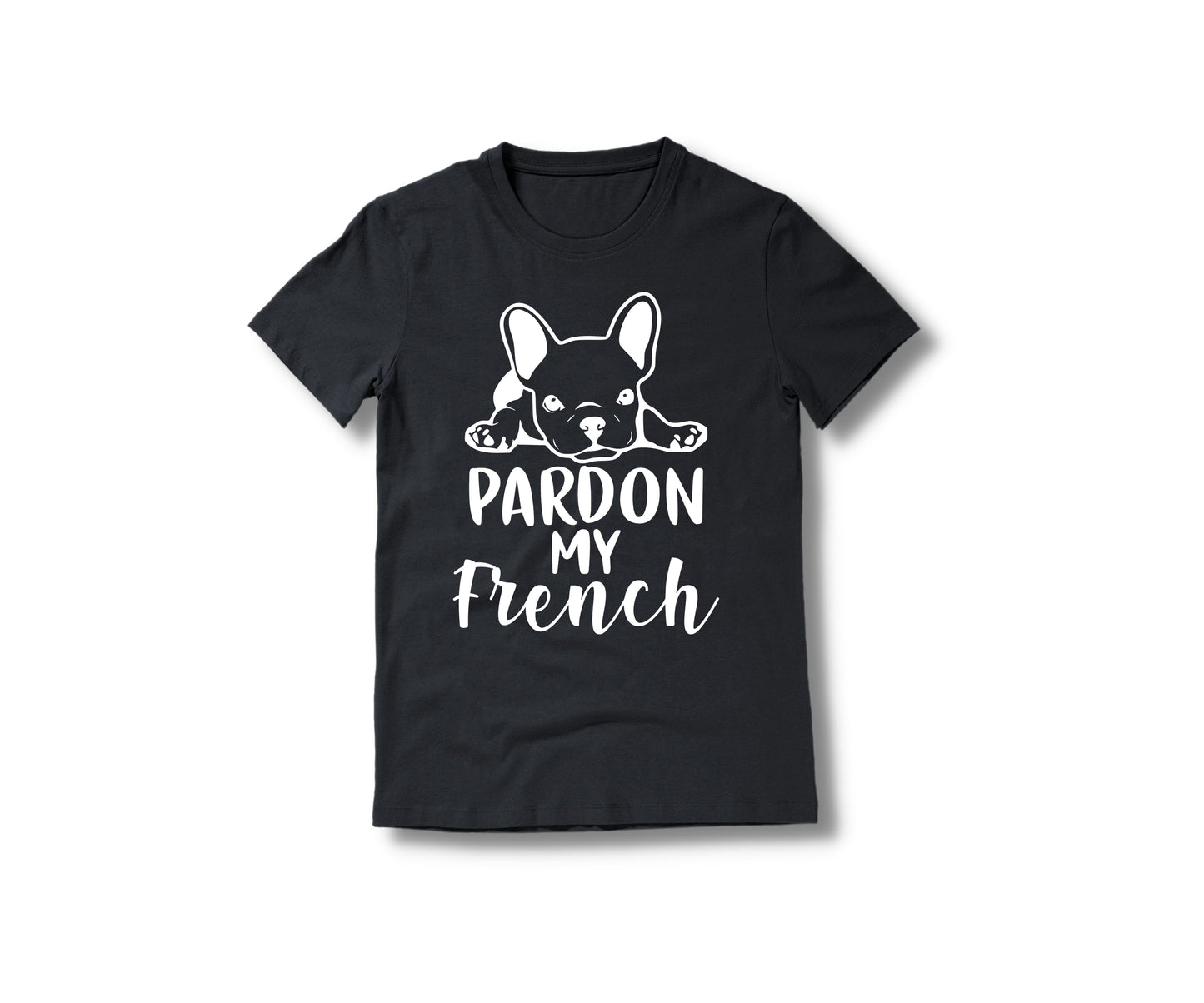 Pardon My French Shirt, French Bulldog Shirt, Comfort Colors Shirt-newamarketing