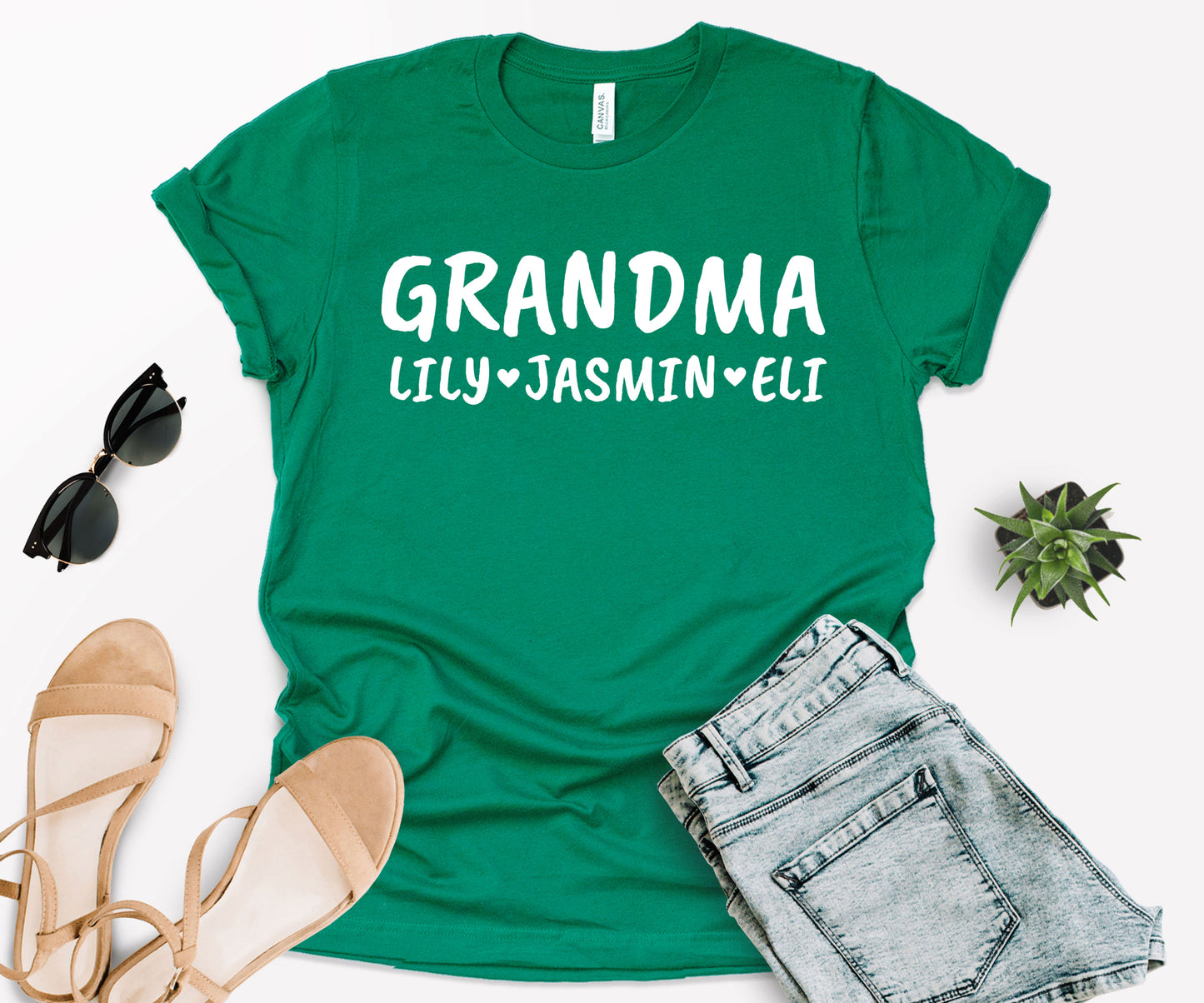 Custom Grandma Shirts, Grandma Shirts, Personalized Grandma Shirts-newamarketing