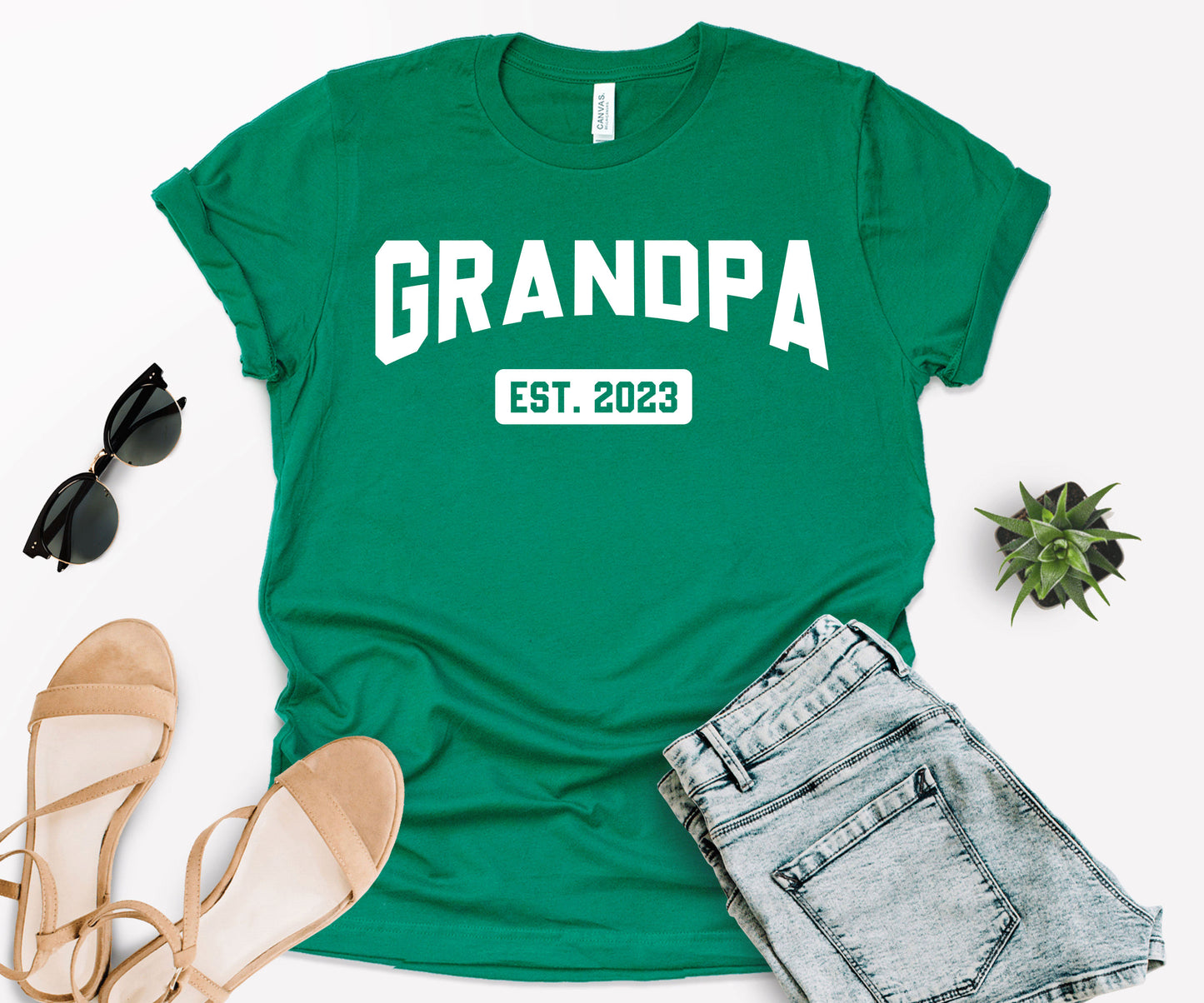 Grandpa Est Shirt, Custom Grandpa Shirt, Grandpa Shirt-newamarketing