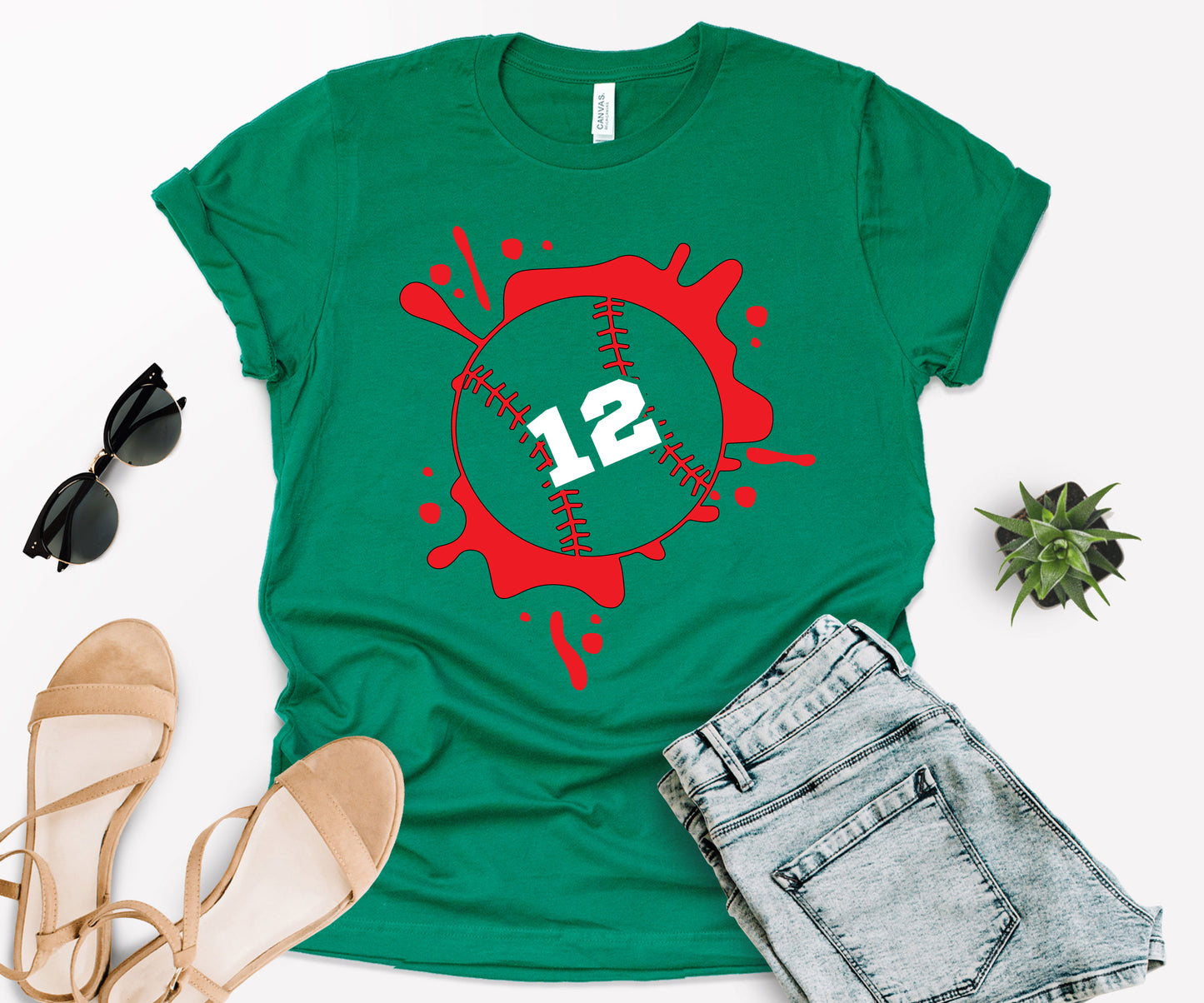 Personalized Baseball Mom Shirt, Baseball Numbers Shirt, Baseball Mom Shirt-newamarketing
