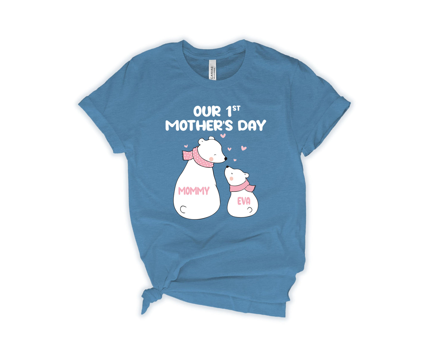 Our 1st Mother's Day Shirt, Custom Mom Matching Shirts, First Mothers Day Shirt-newamarketing