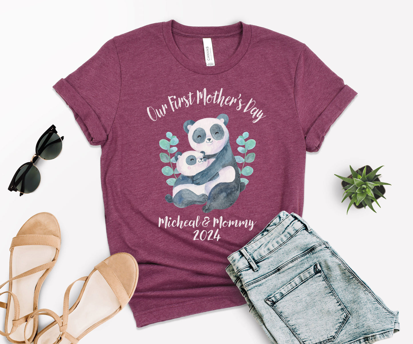 First Mother's Day Shirt, Custom Mothers Day Shirt, Mothers Day Matching Shirt-newamarketing