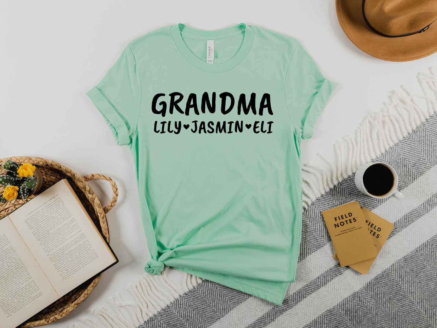 Custom Grandma Shirts, Grandma Shirts, Personalized Grandma Shirts-newamarketing