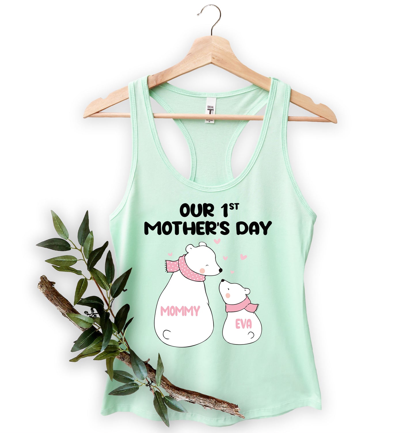Our 1st Mother's Day Shirt, Custom Mom Matching Shirts, First Mothers Day Shirt-newamarketing