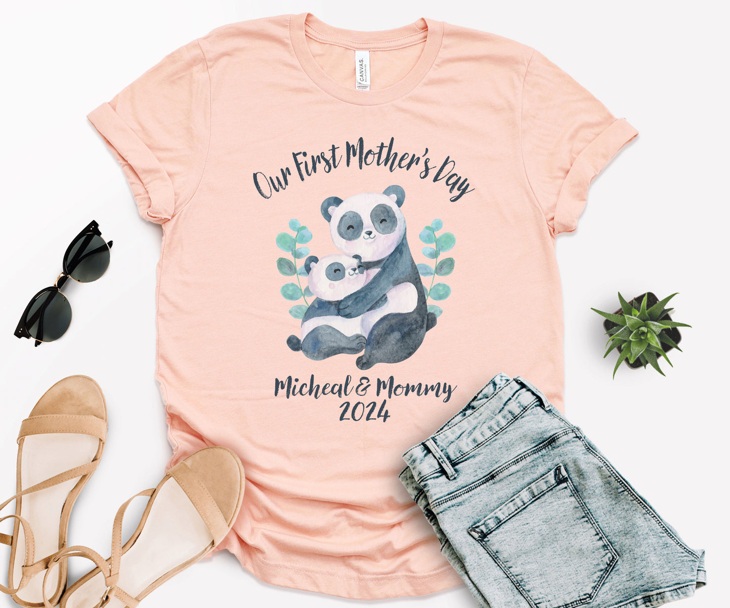 First Mother's Day Shirt, Custom Mothers Day Shirt, Mothers Day Matching Shirt-newamarketing