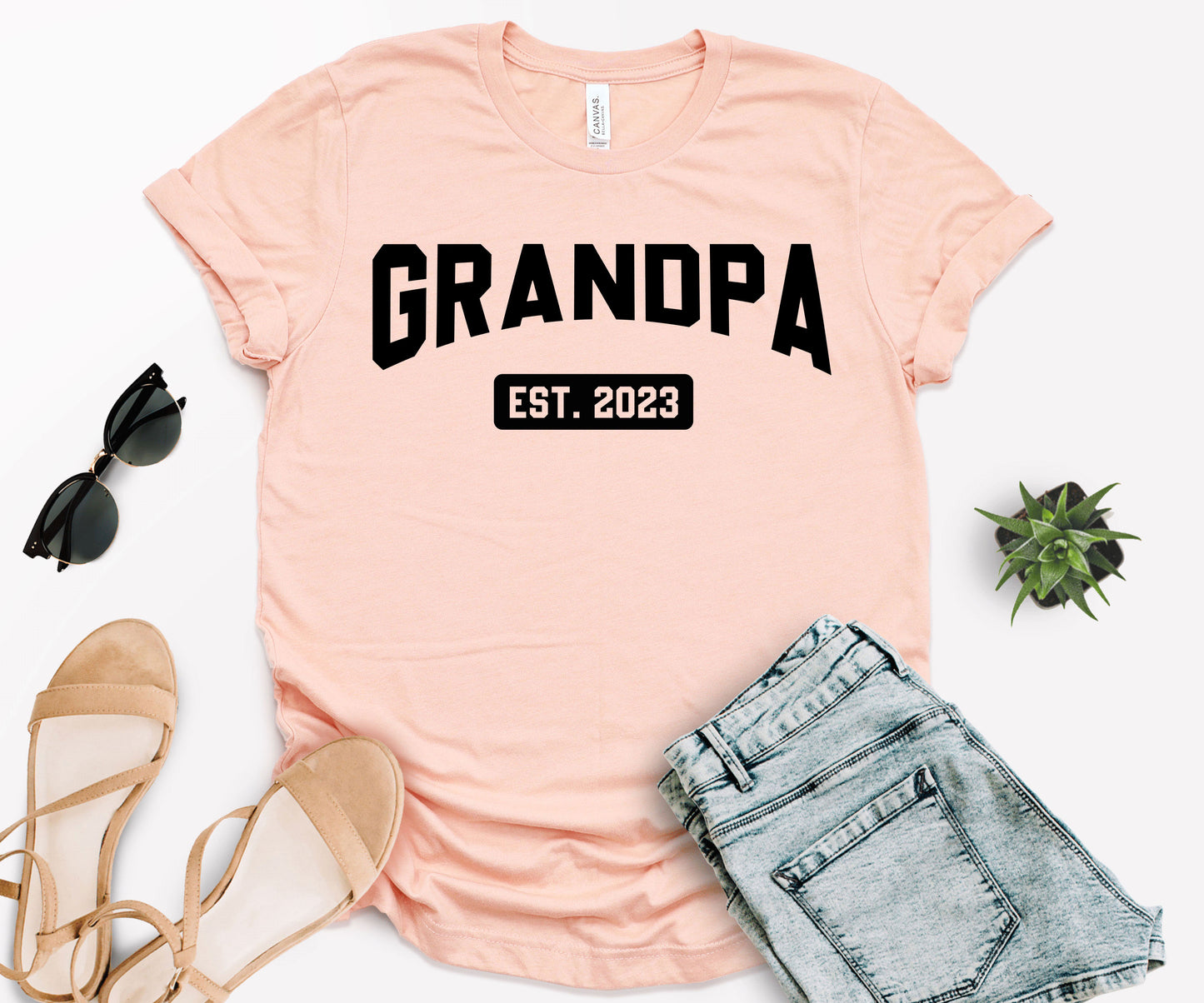 Grandpa Est Shirt, Custom Grandpa Shirt, Grandpa Shirt-newamarketing
