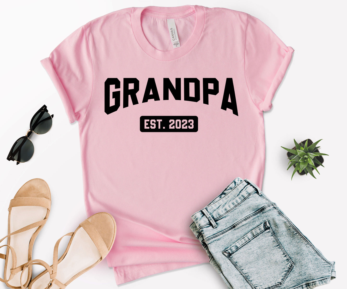 Grandpa Est Shirt, Custom Grandpa Shirt, Grandpa Shirt-newamarketing