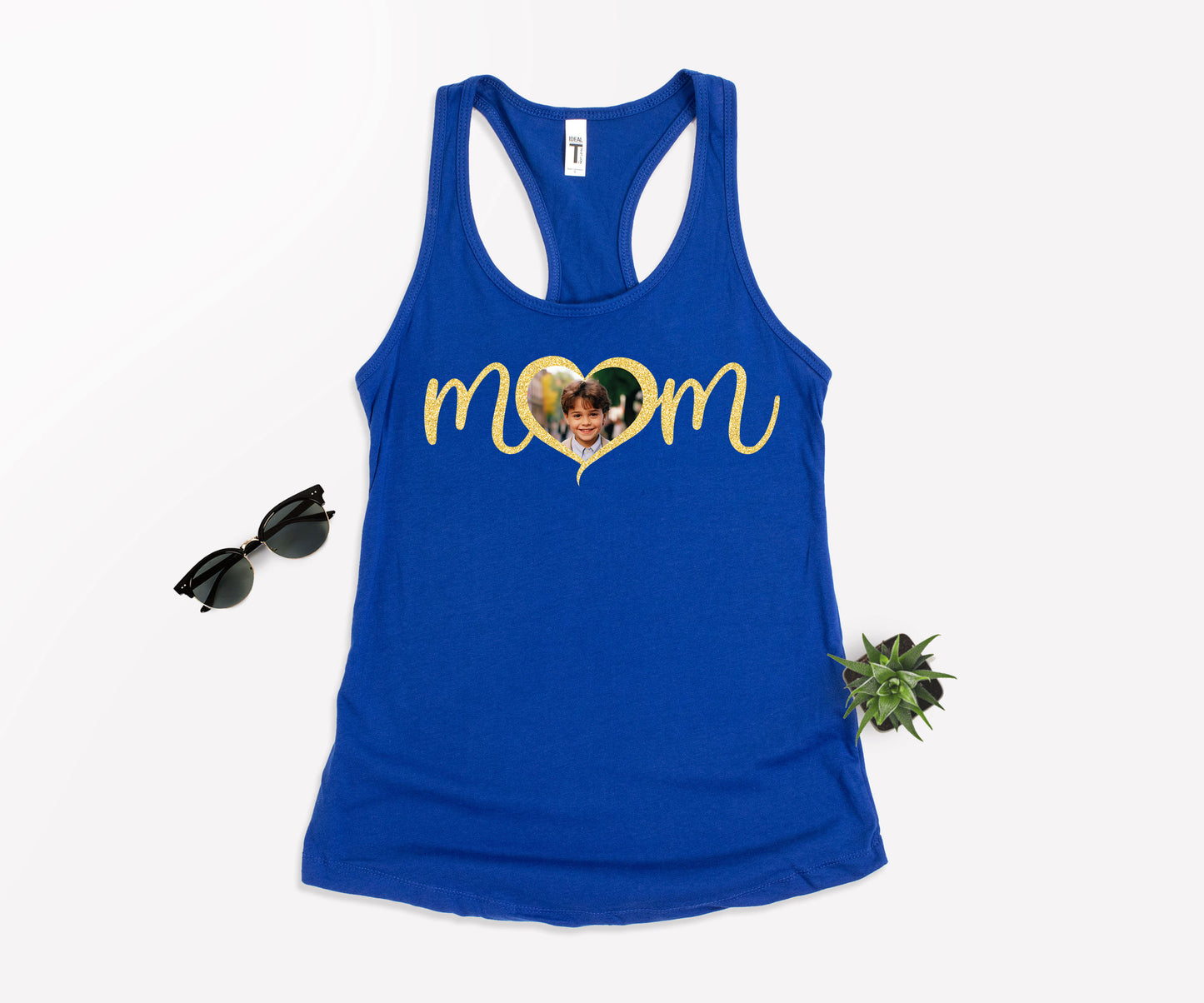 Custom Photo Mom Shirt, Mother Day Photo Shirt, Custom Mama Shirts-newamarketing