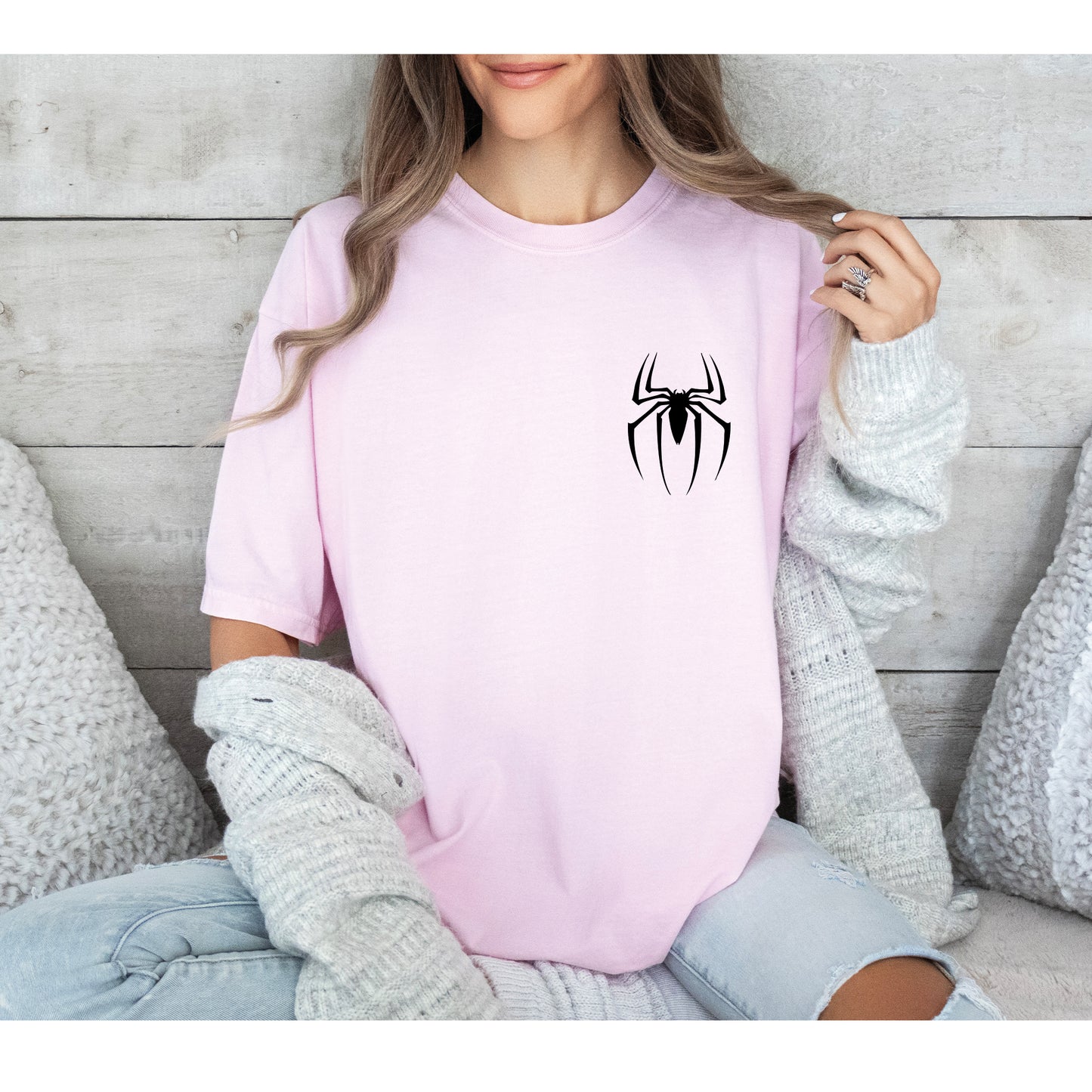 Comfort Color T-Shirts, Spider Pocket Shirt, Spider Shirt-newamarketing
