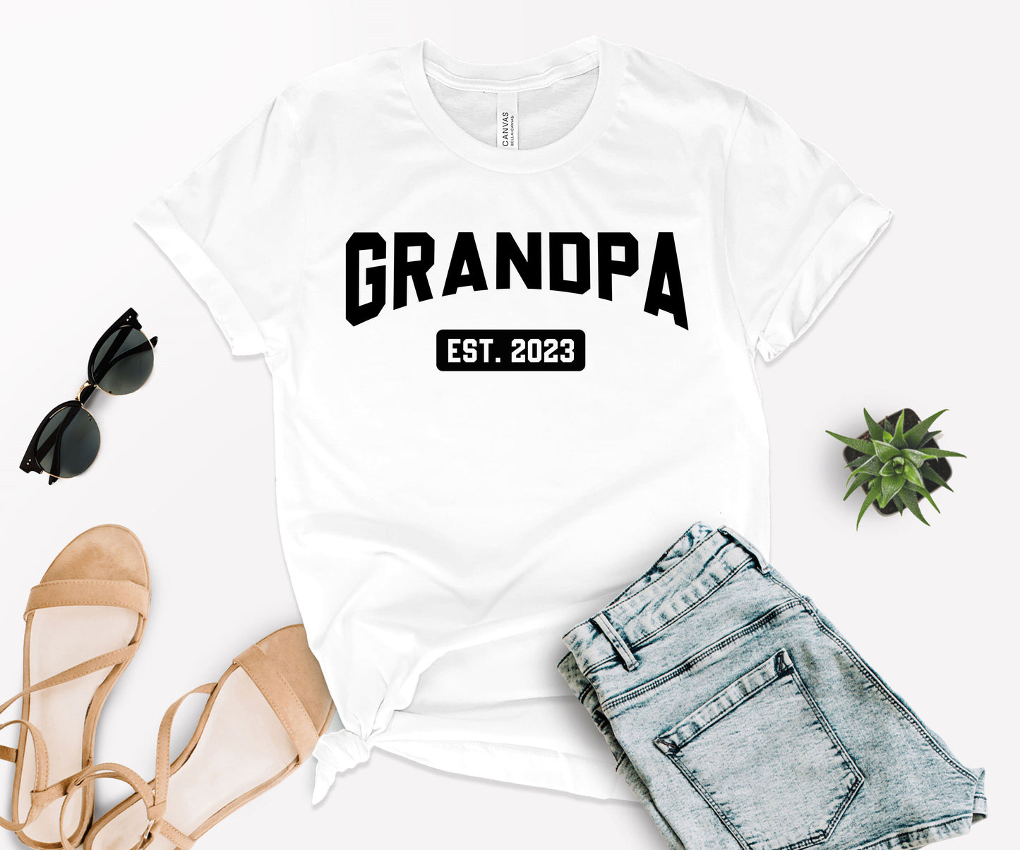 Grandpa Est Shirt, Custom Grandpa Shirt, Grandpa Shirt-newamarketing