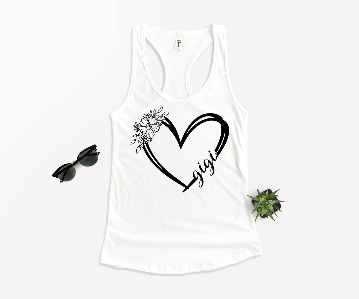 Custom Text Heart Line Shirt, Mom Heart Line Shirt, Personalized Mom Shirt-newamarketing