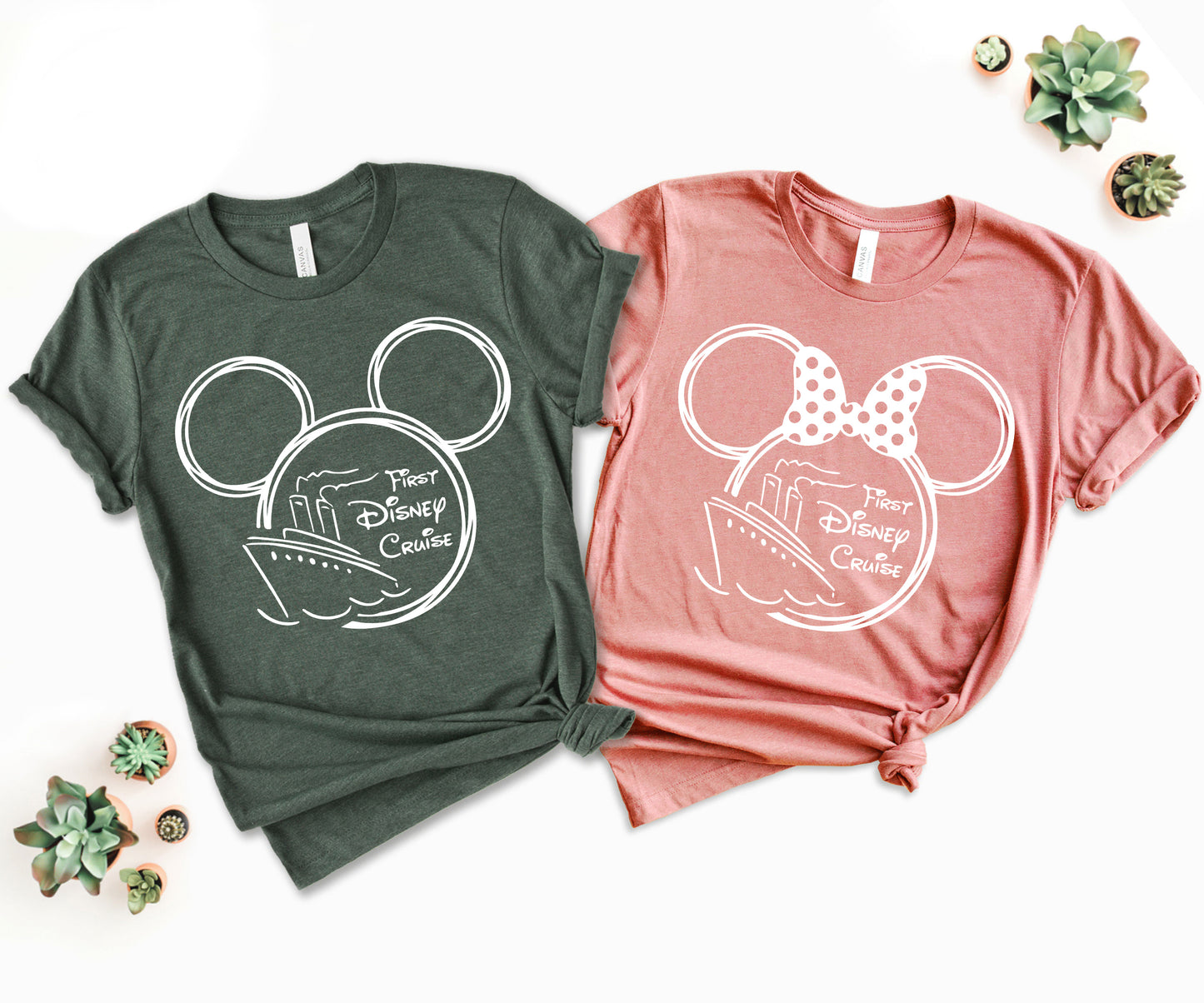 First Disney Cruise Shirt, Disney Family Vacation Shirts, Matching Cruise Shirts-newamarketing