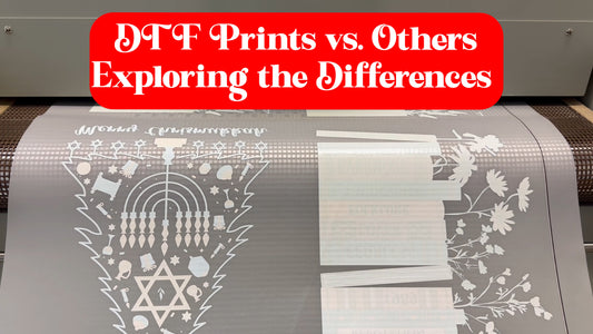 Exploring the Differences: DTF Prints vs. Other Garment Printing Systems