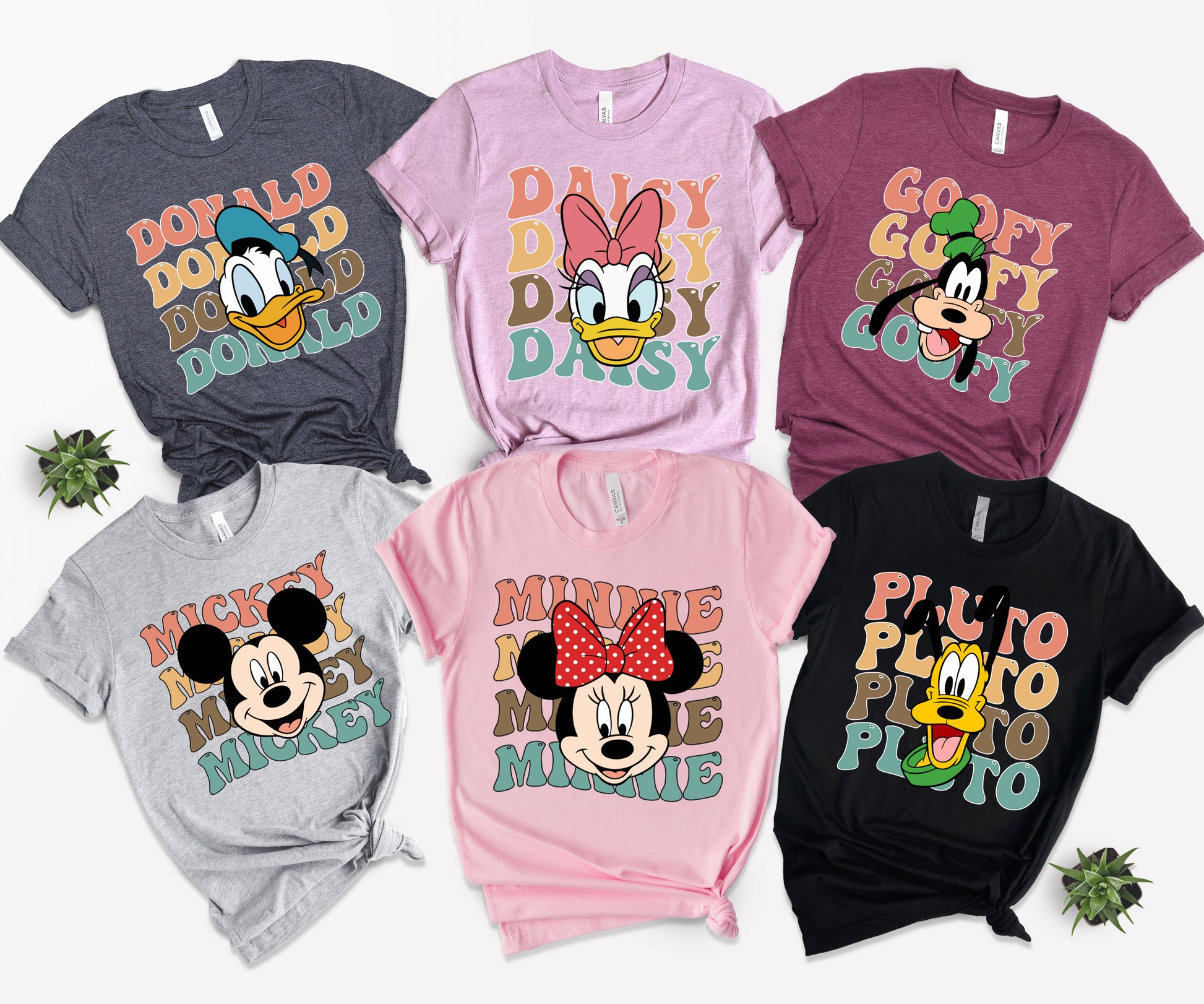 Mickey and Friends Shirts, Disney Characters Shirt, Disney Retro Shirts-newamarketing