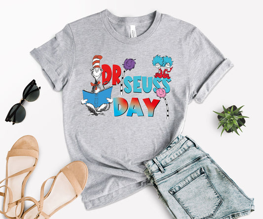 Dr Seuss Day Shirt, Dr Seuss T-Shirts For Teachers, Reading T-Shirt-newamarketing