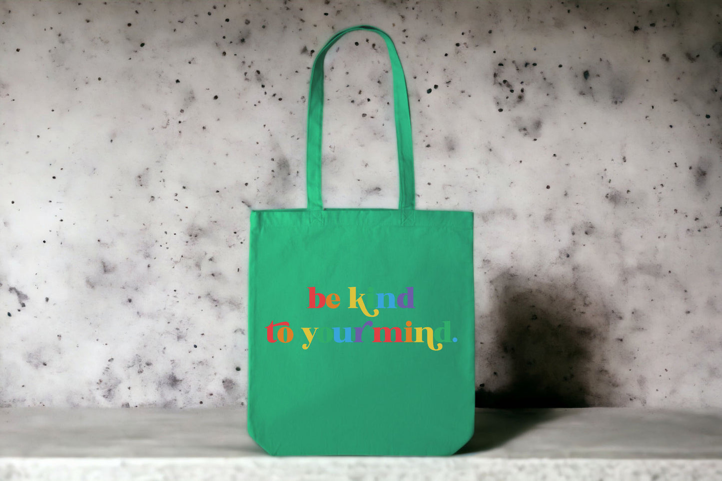 Be Kind To Your Mind Tote Bag, Self Care Gift, Mental Health Tote Bag-newamarketing