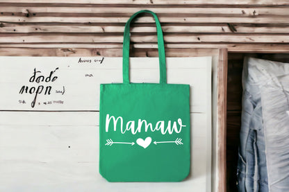 Mama Tote Bag, Grandma Gift, Mamaw Gift-newamarketing