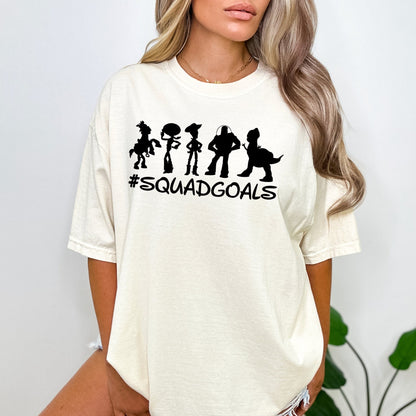 Comfort Color T-Shirt, Disney Squad Shirt, Squad Goals Shirt-newamarketing