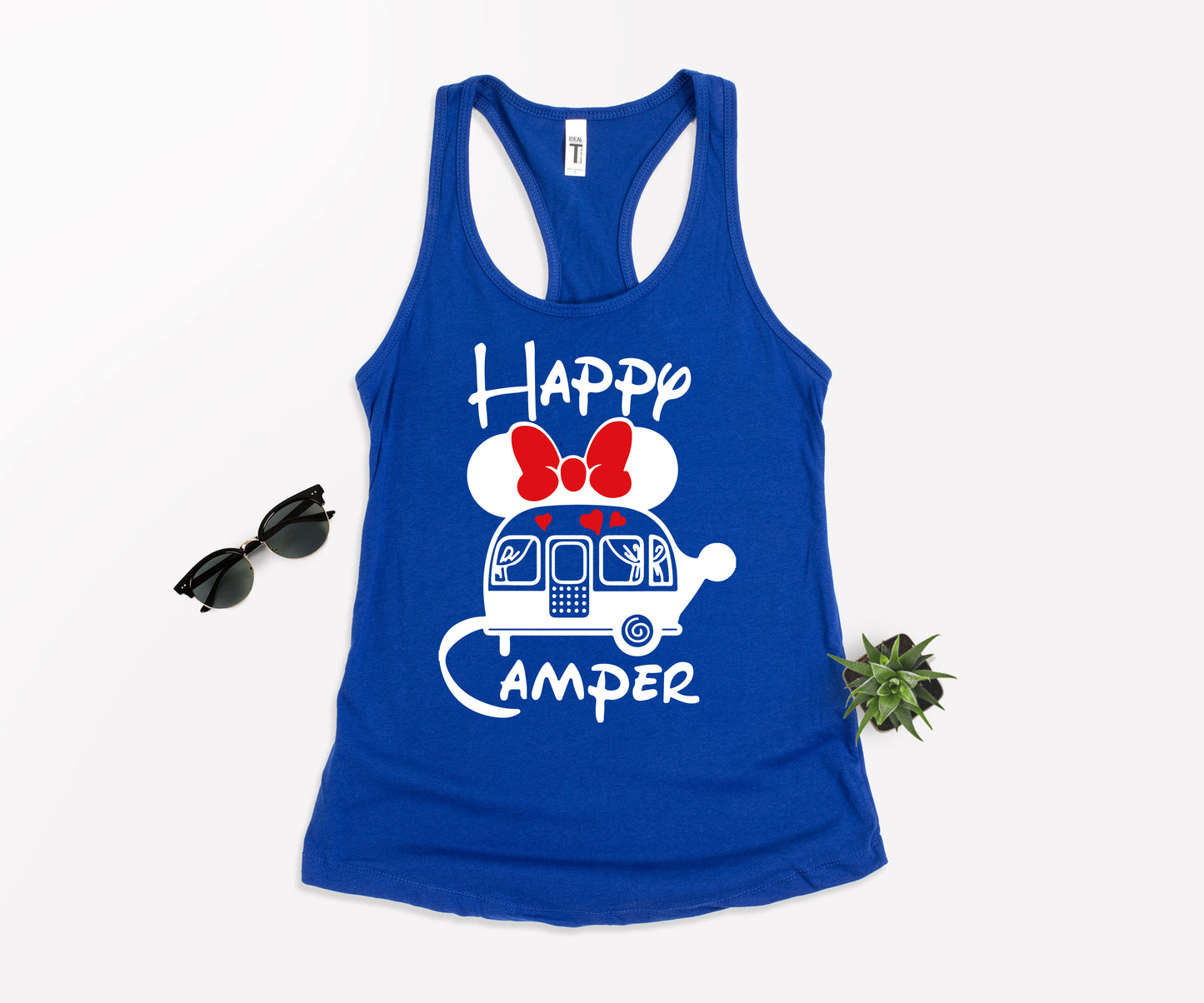 Happy Camper Shirt, Disney Camp Shirts, Funny Camping Shirt-newamarketing