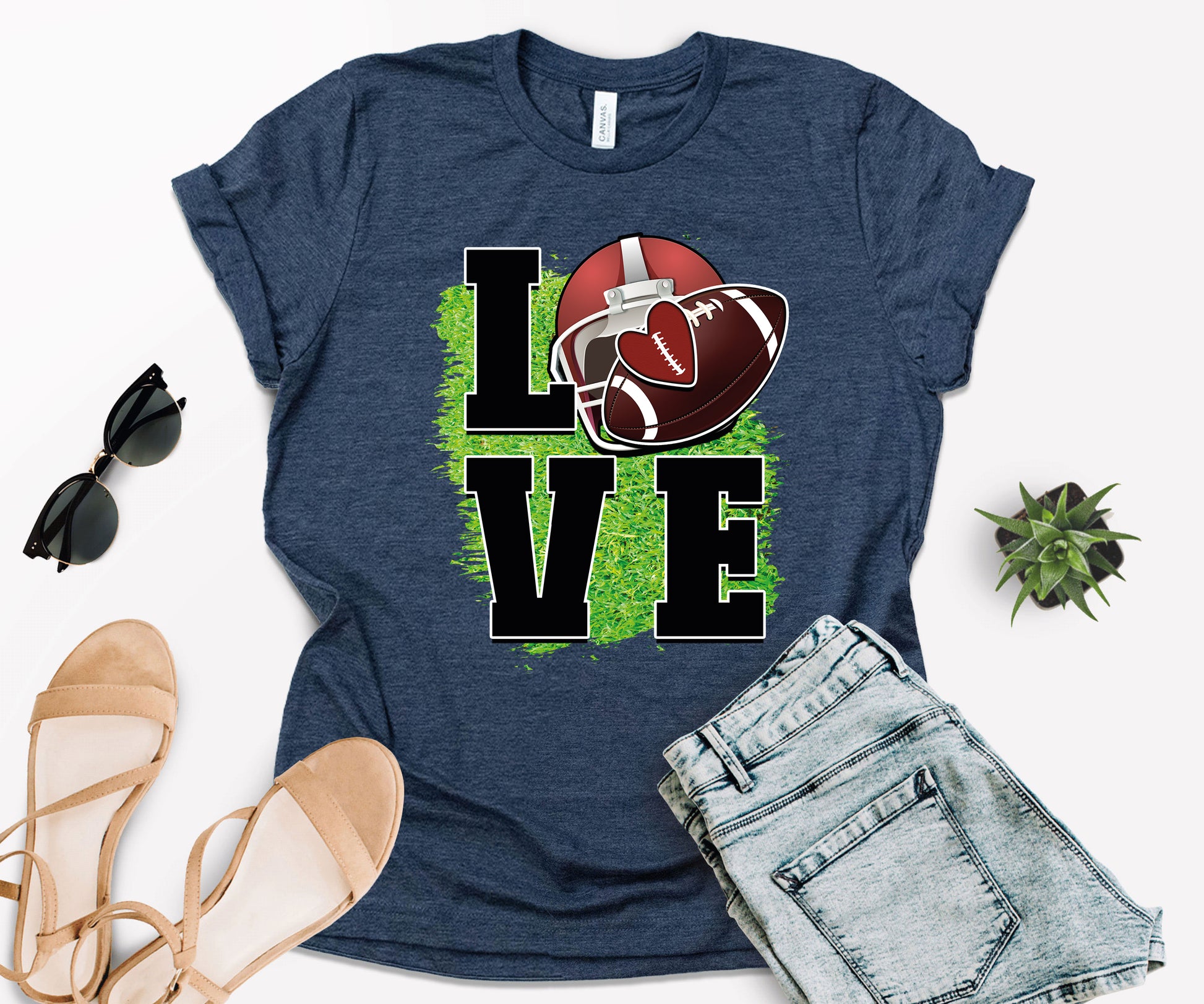Football Love Shirt, American Football Shirt, Game Day T-Shirts-newamarketing