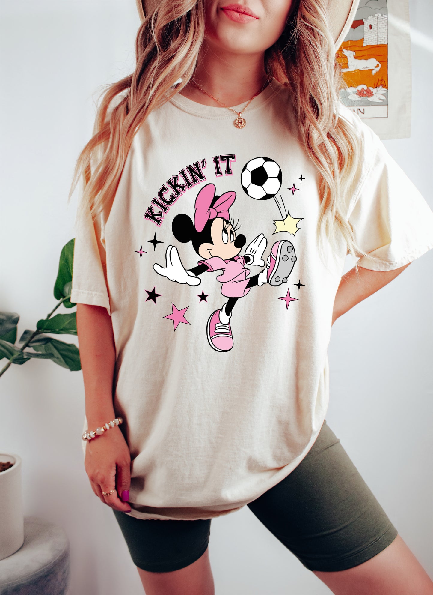 Comfort Colors T-Shirt, Disney Football Shirt, Disney Soccer Shirt-newamarketing