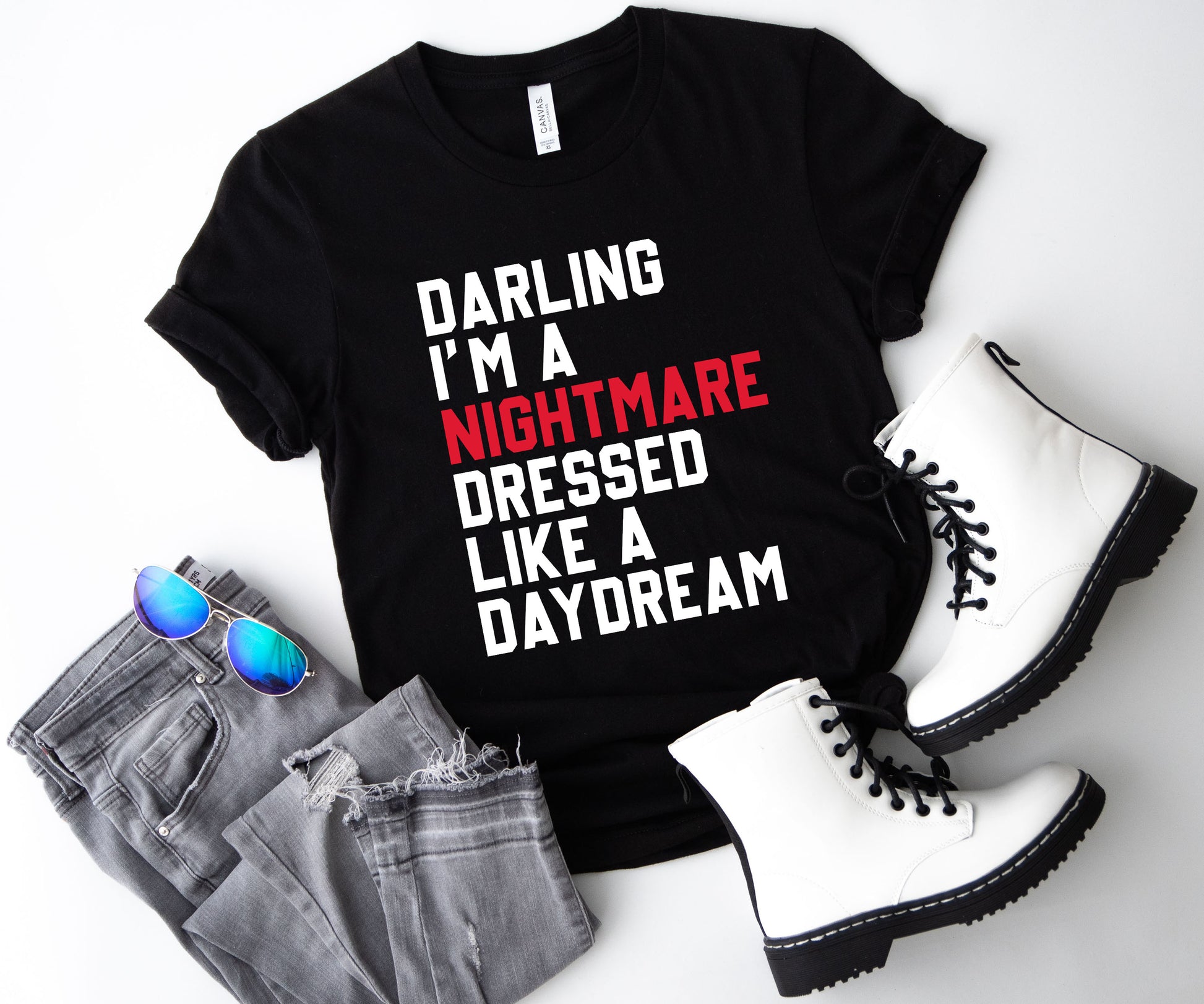 Darling I’m a Nightmare Dressed Like a Daydream Shirt, Taylor Swift Shirt-newamarketing