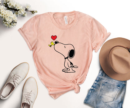 Snoopy Valentine T-Shirt, Valentine Snoopy, Snoopy T-Shirt - newamarketing