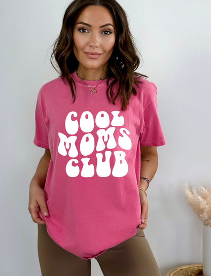 Cool Mom Club Shirt, Comfort Colors Mama Shirt, Cool Comfort Colors T-Shirts-newamarketing