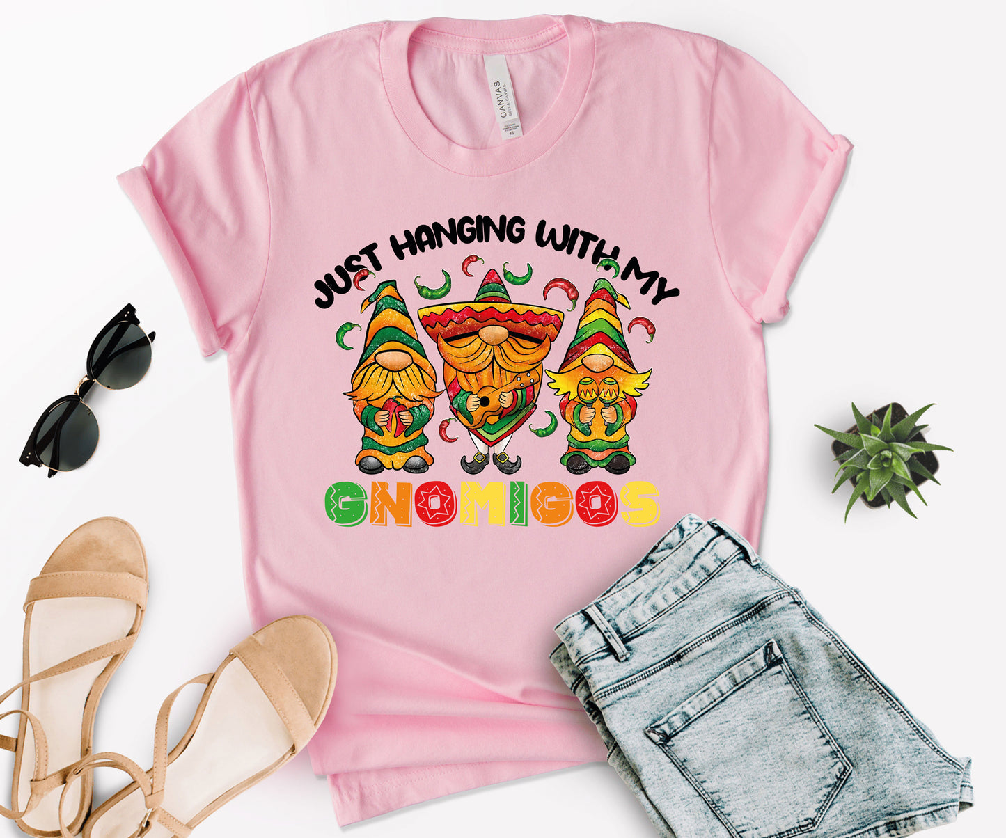 Gnomes Shirts, Funny Mexican Shirts, Hanging with My Gnomies Shirt-newamarketing