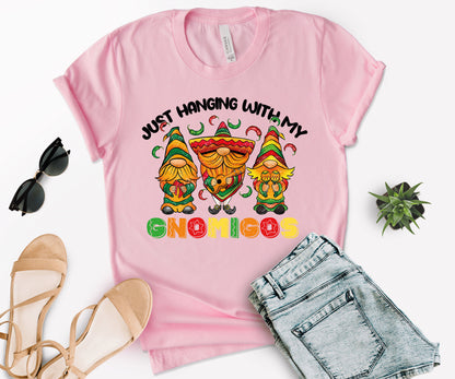 Gnomes Shirts, Funny Mexican Shirts, Hanging with My Gnomies Shirt-newamarketing