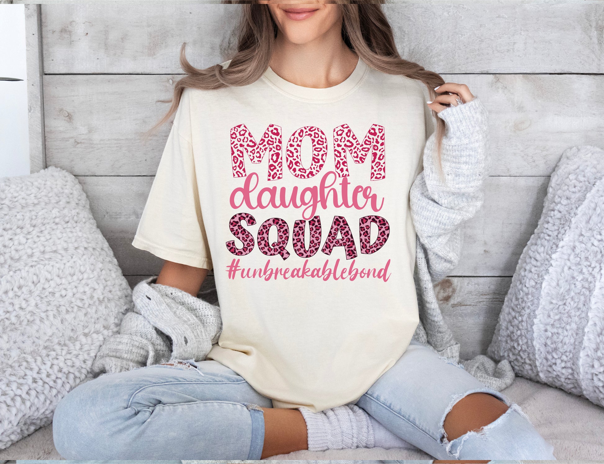 Mom Daughter Squad Shirt, Unbreakable Bond Shirt, Comfort Colors Tee-newamarketing