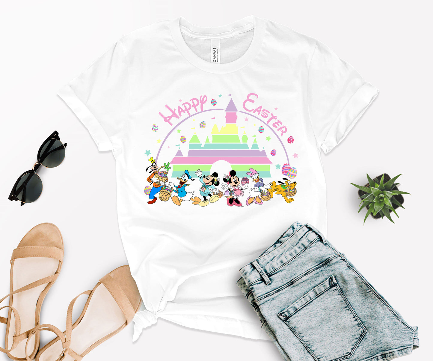 Easter Disney Shirts, Mickey Mouse Easter Shirt, Disney Easter Characters-newamarketing