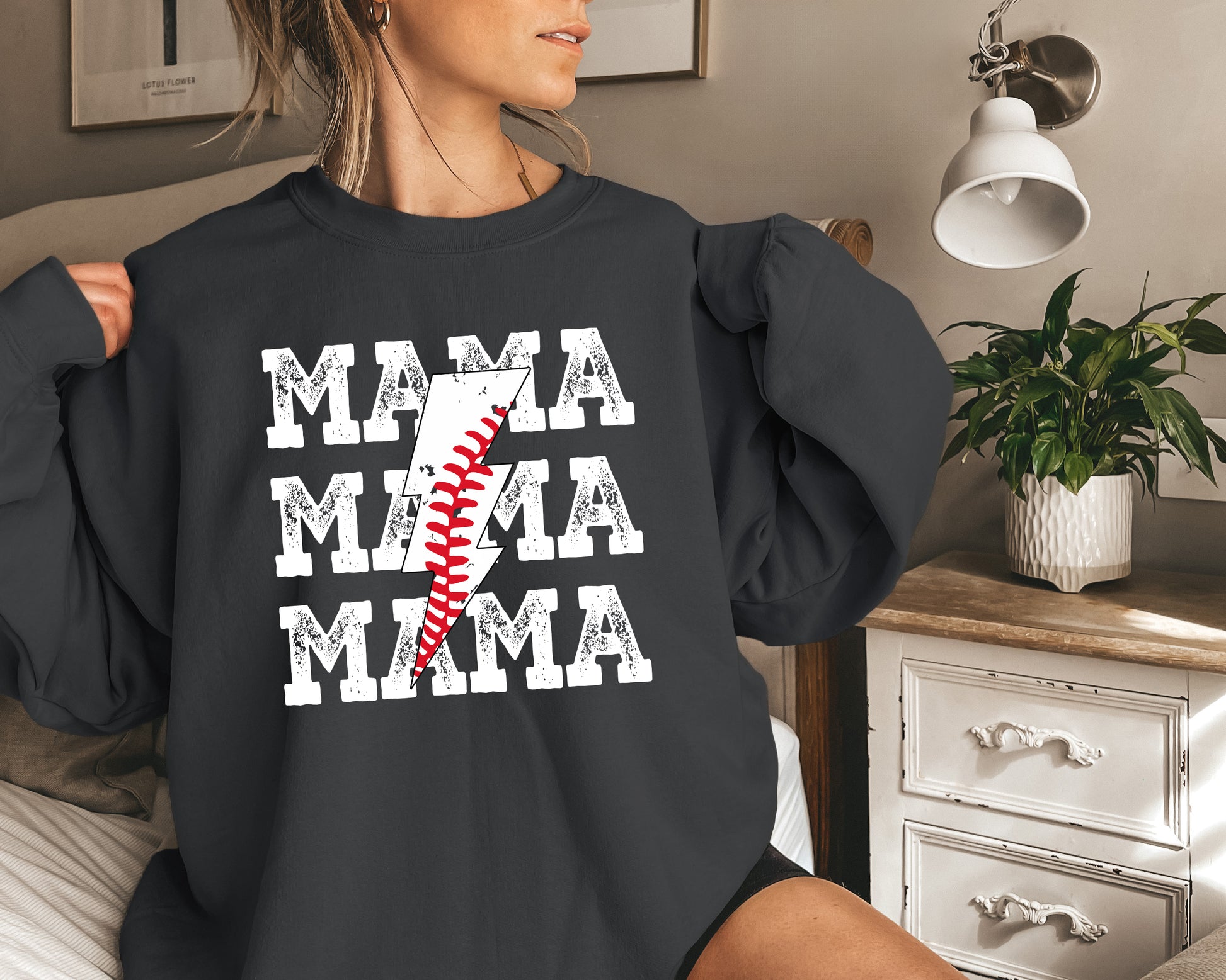 Custom Baseball Mama Sweatshirt, Custom Baseball Hoodie, Baseball Mom Sweatshirt-newamarketing