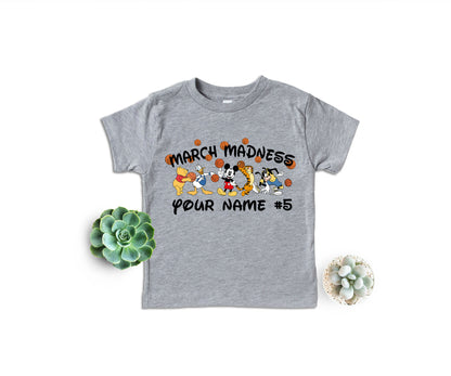Custom March Madness T-Shirt, Mickey Mouse Basketball Shirt, Shirt Madness-newamarketing