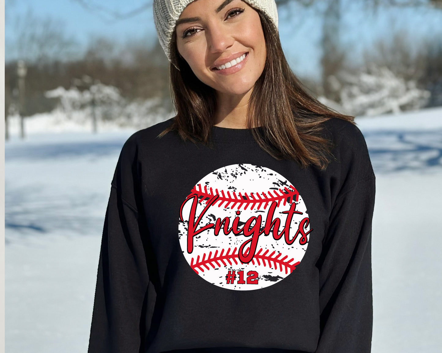 Custom Softball Hoodie, Personalized Baseball Sweatshirt, Vintage Baseball Sweaters-newamarketing