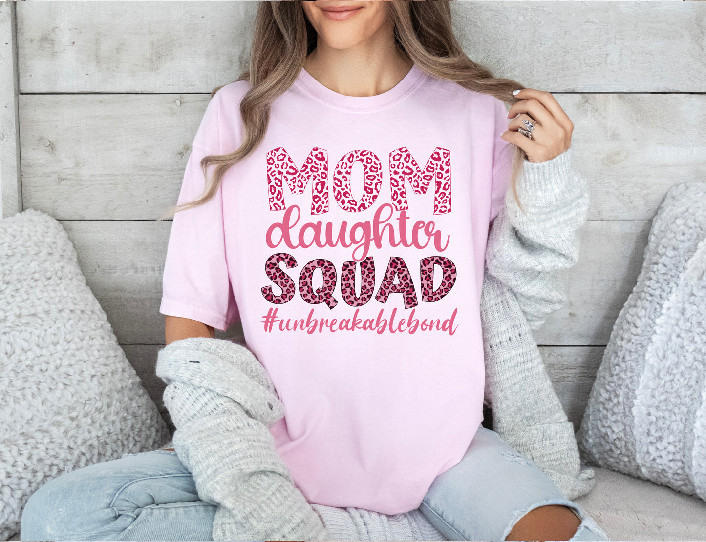 Mom Daughter Squad Shirt, Unbreakable Bond Shirt, Comfort Colors Tee-newamarketing