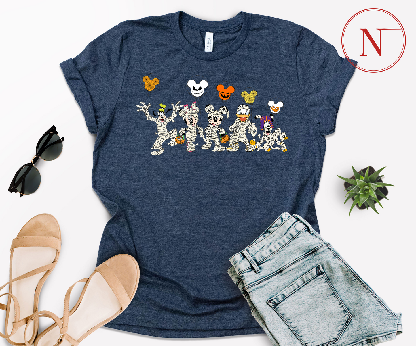 Mickey and Friends Halloween Shirt, Disney Family Matching T-Shirts